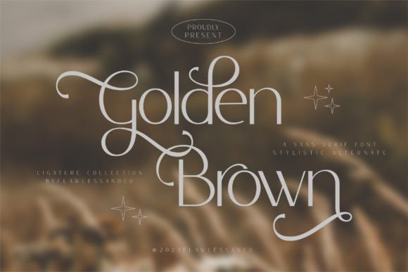 Golden Brown: An Elegant Sans Serif for Timeless Design