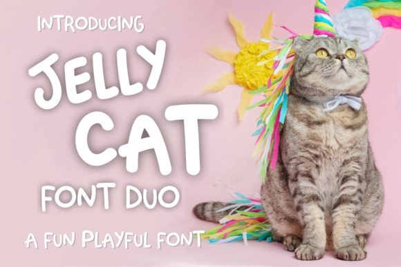 Jelly Cat: The Sweet Handwritten Font for Creative Projects
