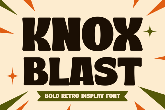Knox Blast: Your Go-To for Bold Retro Design