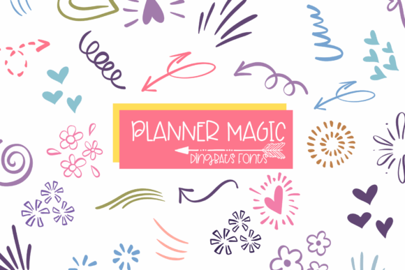 Planner Magic: A Creative Font for Designers and Makers